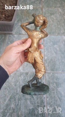 Бронзова фигура на жена, снимка 9 - Колекции - 54358904