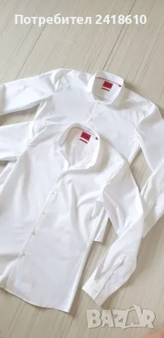 Hugo Boss HUGO Erondo Fit Easy Iron Mens Size 42/ 16 1/2 /L  40/15/3/4 S/ M НОВО! ОРИГИНАЛ! Мъжки Ри, снимка 4 - Ризи - 47334809