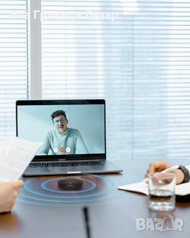 Нов Bluetooth Конферентен Говорител AI Шумопотискане за офис работа, снимка 2 - Други - 44568651