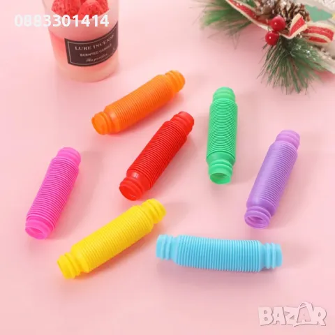 Попит Тръба Fidget Tube Разтегателна играчка , снимка 9 - Други - 47407762