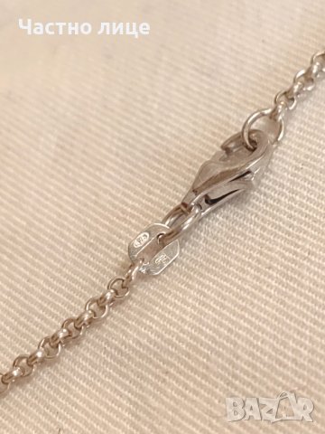 Оригинален Супер рядък Сребърен TS Марков Дълъг Синджир, снимка 5 - Колиета, медальони, синджири - 42329825