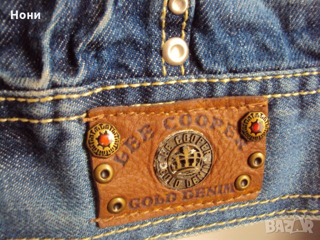 Дамско оригинално дънково яке Lee Cooper, снимка 7 - Якета - 30818593