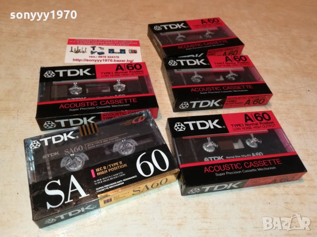 ПОРЪЧАНИ-TDK-made in japan-5 касети 0609211751, снимка 7 - Декове - 34043593