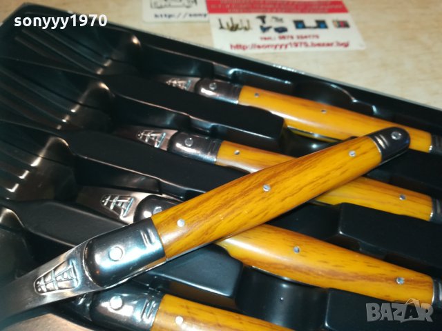 laguiole new-6бр маркови вилици 1612202041, снимка 7 - Колекции - 31144541