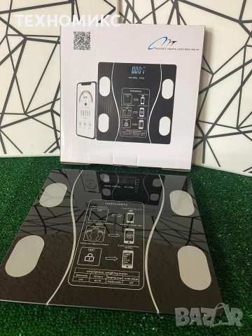 Смарт фитнес кантар Bluetooth, анализ на тялото 14 показателя, снимка 10 - Друга електроника - 54012626