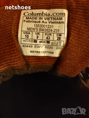 Columbia-мъжки туристически обувки №43, снимка 10 - Мъжки боти - 48298408