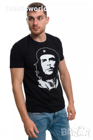 Нова мъжка тениска с дигитален печат Че Гевара, портрет, снимка 5 - Тениски - 29032119
