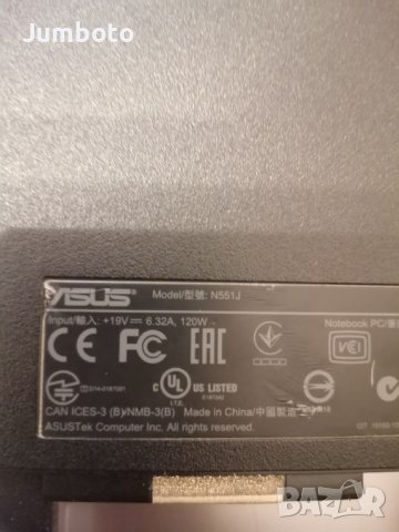 Asus N551J/G551j на части 