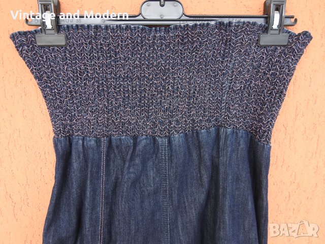 MEXX дълга дънкова пола M/L, снимка 2 - Поли - 34350340