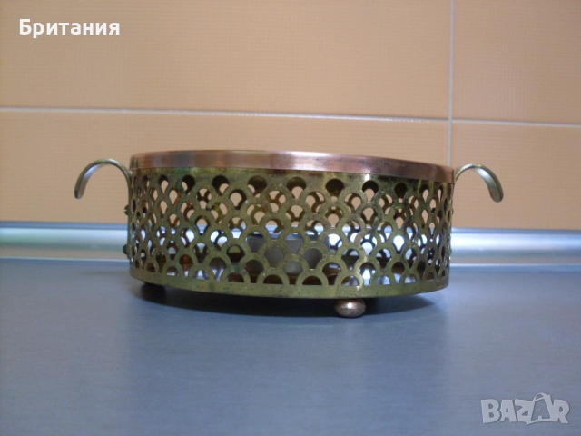 Бронзов свещник., снимка 2 - Декорация за дома - 52921589