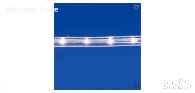Светещ LED маркуч, Студено - бяла светлина, 7.5м, снимка 2 - Декорация за дома - 35029375