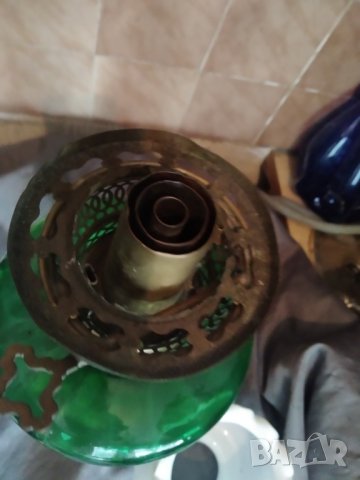 стара газова /газена/ лампа арт деко, снимка 5 - Антикварни и старинни предмети - 34216489