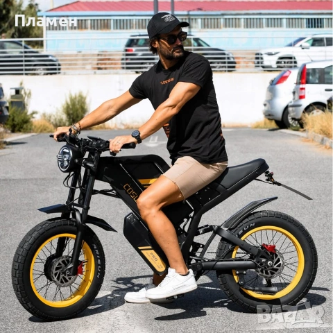НОВО!! Електрически велосипед Coswheel GT20 Pro 3000W 48V/40Ah 55км.ч., снимка 8 - Велосипеди - 53292283