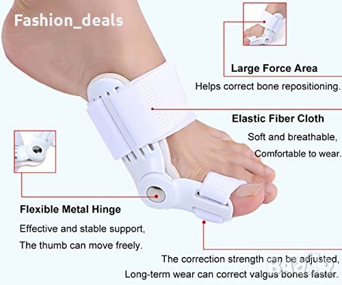 Нов Разделител за пръстите на краката Сепаратор за Изправяне Шина, снимка 2 - Други - 40283179