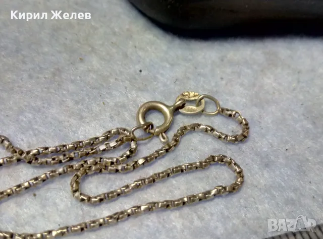 ФИНА СРЕБЪРНА ГРИВНА СРЕБРО 925 КРАСИВА РЕТРО АРТ СТИЛ ПЛЕТКА РЪЧНА ИЗРАБОТКА 39251, снимка 2 - Гривни - 49553530