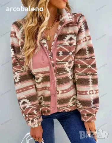 Модно дамско преходно ежедневно яке, 7цвята , снимка 14 - Якета - 48336671