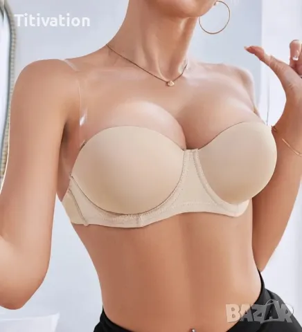 Сутиен push up 75В беж, снимка 2 - Бельо - 47504084