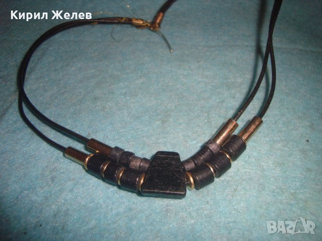 СТИЛНО ХЕНД-МЕЙД АРТ КОЛИЕ ГЕРДАН 8377, снимка 4 - Колиета, медальони, синджири - 34984127