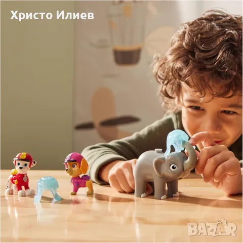 Комплект фигури кученца Paw Patrol Jungle Pups Маршал и Скай Пес Патрул, снимка 5 - Фигурки - 48796170
