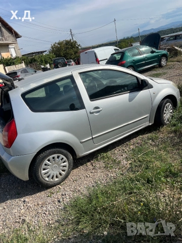 Ситроен Ц2 1.4 Бензин 75коня 2003г На части, снимка 6 - Автомобили и джипове - 51500591