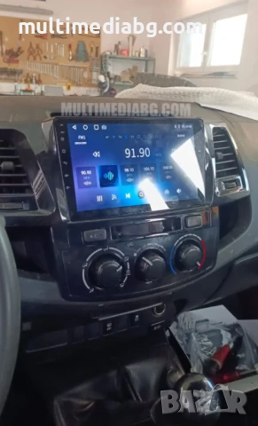Toyota Hilux 2007-2015 Мултимедия Навигация Android, снимка 4 - Аксесоари и консумативи - 50034765