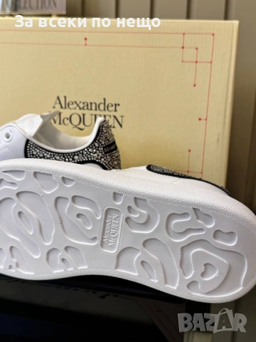 Alexander McQueen Дамски Маратонки С Кристали👟Дамски Спортни Обувки Александър Макуин Код SK815, снимка 5 - Маратонки - 53183645