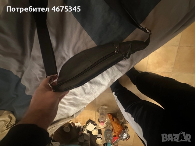 Чанта през рамо от кожа , снимка 3 - Подаръци за мъже - 52748996