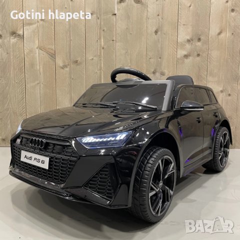 Акумулаторен джип AUDI RS 6 4X4 Licensed 12V батерия,MP3, снимка 4 - Детски велосипеди, триколки и коли - 37661793