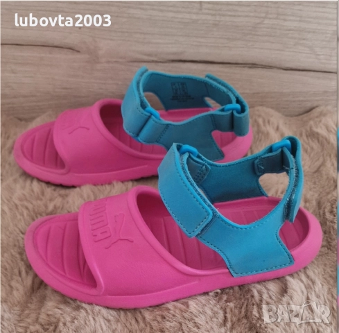 PUMA 33 номер Детски оригинални сандали, снимка 2 - Детски сандали и чехли - 52417224