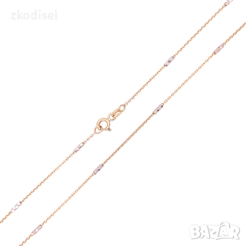 Златен синджир 2,12гр. 40,0см. 14кр. проба:585 модел:34642-6