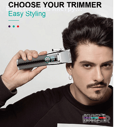 Професионален акумулаторен тример VGR V-682, снимка 6 - Други инструменти - 44685077