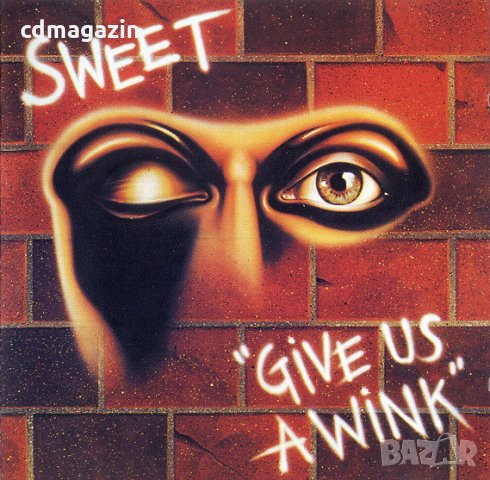 Компакт дискове CD Sweet ‎– Give Us A Wink