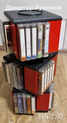 Касетници с аудио касети, снимка 4 - Аудио касети - 53250454