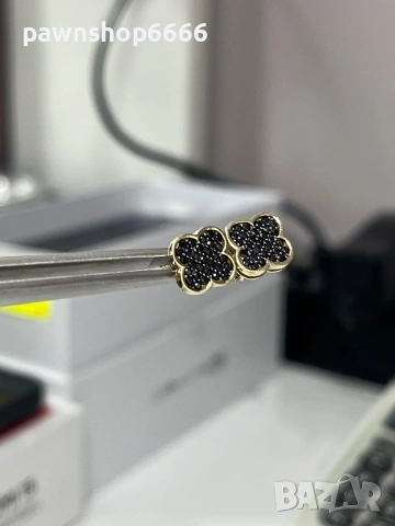 Златни обеци 14 карата 2,89 грама , снимка 5 - Обеци - 53256465