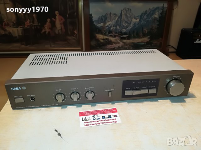 SABA MI 780 STEREO AMPLIFIER-ВНОС GERMANY 0806221937