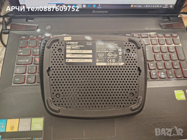 Рутер Linksys by Cisco WRT54G2, снимка 2 - Други - 50557737