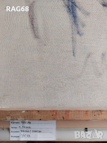 Картина Т. Пенев, снимка 5 - Картини - 44791435