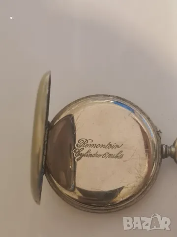 Старинен джобен часовник, снимка 2 - Джобни - 49238636