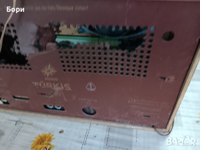 TURKIS Stern-Radio Rochlitz, VEB, RFT, DDR/ГДР 1961г, снимка 12 - Радиокасетофони, транзистори - 42170565