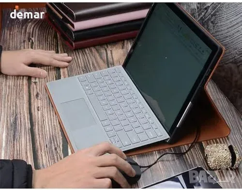 Gexmil кожен калъф за Microsoft Surface Pro 7/6/5/4 12.3, снимка 7 - Калъфи, кейсове - 55933531