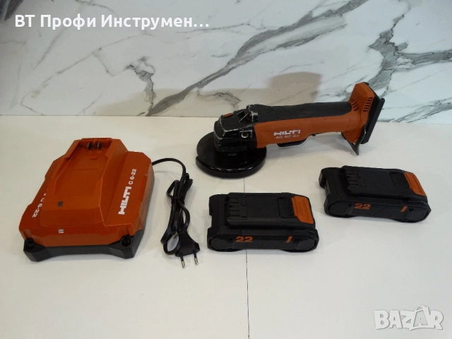 Hilti AG 5D - 22 / Nuron - Акумулаторен ъглошлайф, снимка 7 - Други инструменти - 52242637