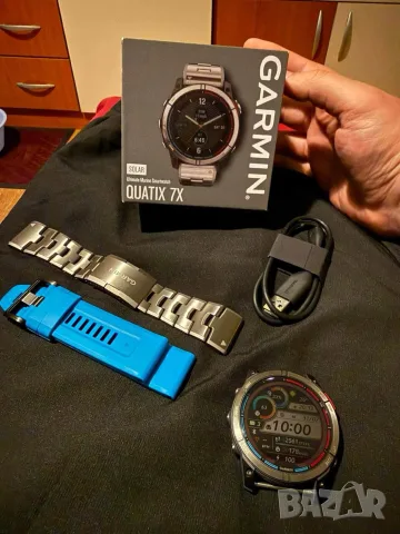 Garmin Quatix 7x Solar Sapphire Titanium 51mm 