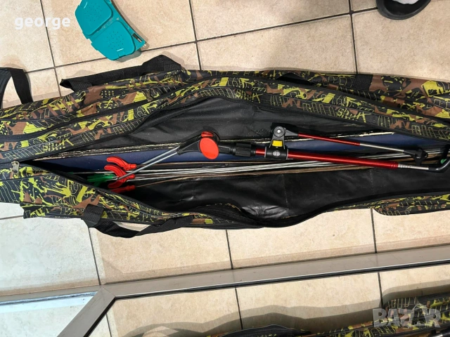 7 броя въдици с калъф и рибарски стол, снимка 3 - Въдици - 54206511