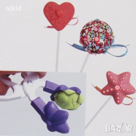 Уред инструмент щипка слепени сладки форми близалки cakepops формички за бисквитки тесто соненки, снимка 6 - Форми - 31724048