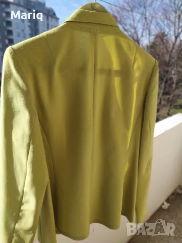 Дамско сако 42 номер дамска горна дреха зелено сако , снимка 5 - Якета - 50328132