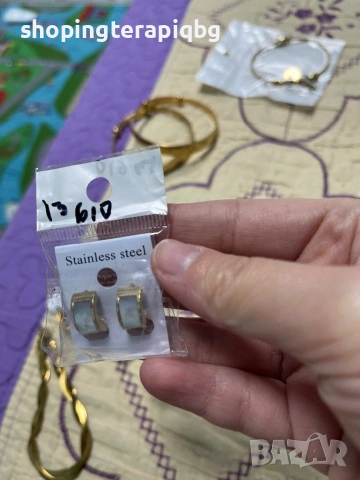 Лот нови бижута от неръждаема стомана , снимка 11 - Бижутерийни комплекти - 53946922