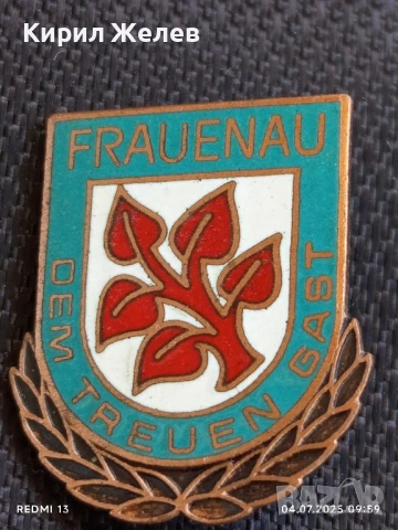 Рядка значка сувенир от Фрауернау Германия за КОЛЕКЦИЯ ДЕКОРАЦИЯ 25212, снимка 2 - Колекции - 50902914