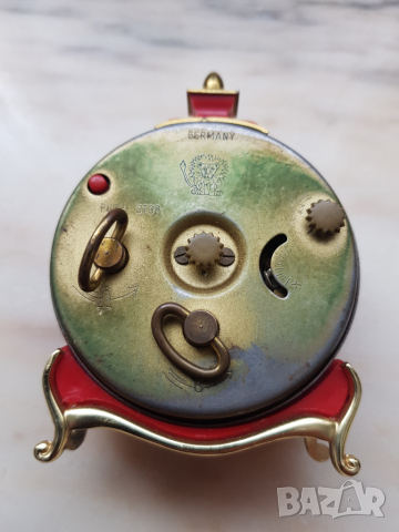 Стар будилник Jerger west germany, снимка 15 - Антикварни и старинни предмети - 36511806