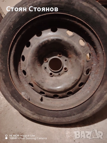 Метални джанти 2 броя от Ситроен Берлинго, снимка 3 - Гуми и джанти - 53328811