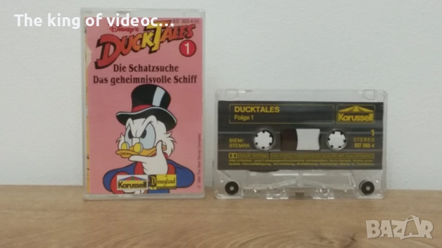 Аудио касета Патешки Истории Disney  1989 г.